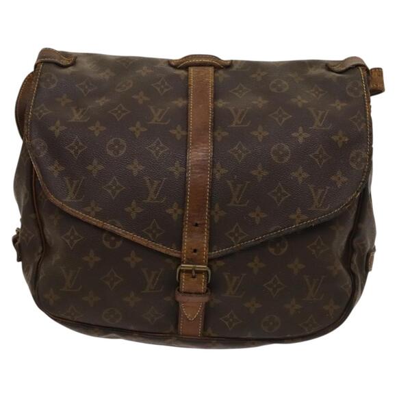 LOUIS VUITTON Monogram Saumur 35 Shoulder Bag M42254 - Picture 2 of 13